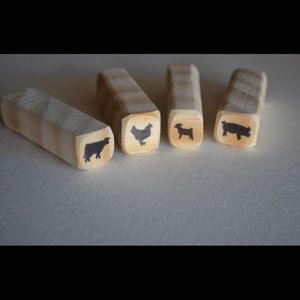 Wedding guest card stamps